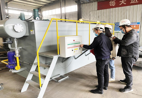 養殖污水處理設備氣浮機優勢有哪些？10年廠家這樣說（4）