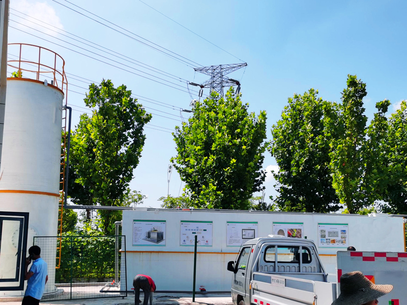 30方生活污水處理一體化污水處理設備工程案例